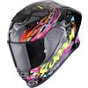 Skorpion SCORPION EXO-R1 EVO II AIR SAVAGE Nero-Blu-Rosa XL