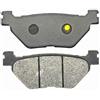 EVEKHAHHRB Posteriori Pastiglie Freno Per XP 530 530A TMAX530 XP530 T MAX Per Iron Max 2015-2019 XP530-A T MAX530 SX ABS 2017-2019 Pastiglie Freno Anteriori Posteriori Moto(Rear Brake Pads)