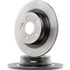 TRW 2x TRW Disco freno Posteriore Ø300mm Altezza: 57,5mm Spessore: 10mm Cerchio foro-Ø: 112mm pieno DF4805 Compatibilità con MERCEDES-BENZ Classe C Sedan W204 Classe C T-modell S204 Classe E Coupe C207