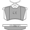 MEYLE Kit pastiglie freno, Freno a disco 0252096117 Compatibile con: AUDI A1, A1 Sportback, A1 Sportback, A2, A3, A3, A3 Cabriolet, A3 Sportback, A4 B5, A4 B5 Avant, A4 B6, A4 B6 Avant