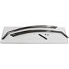 Alfa Romeo, 71805867 - Set di 2 deflettori d'aria per finestrini anteriori