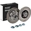 RIDEX 82B0700 2x Disco freno Posteriore con cuscinetto ruota Compatibilità con PEUGEOT 3008 0U