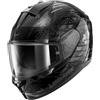 SHARK, Casco Moto Integrale RIDILL 2 REPTAIA Black Anthracite Silver KAS, M