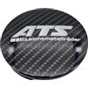 ATS 1 coprimozzo ATS, 64 mm, effetto carbonio (N32), logo 3D, originale coprimozzo/coprimozzo