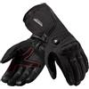 REV'IT! Revit Liberty H2O WP Guanti moto riscaldati, nero, L