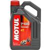 Motul 7100 4T Synthetic Ester Motor Oil - 10W60 - 4L. 102191 by Motul