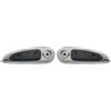 Generico COPPIA POGGIAPIEDI PEDALINI POSTERIORI PASSEGGERO PER LIBERTY 50 125 150 200 2T 4T R.O. 497618