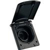 Brunner 300/625 - Presa Esterna per Serbatoio Acqua, Colore: Nero, Articolo da Campeggio