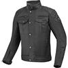 Bogotto Barton impermeabile Giacca cerata da moto, nero, M
