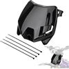 BIUGERCN Targa Anteriore Moto per Surron, Targa Portanumero Dirt Bike per Surron Light Bee S X Talaria Sting MX3 MX4 MX5 TL4000 TL5500 E-Bike Bici Elettrica Nero