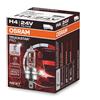 OSRAM TRUCKSTAR PRO H4, Lampada Alogena per Proiettori, 64196TSP, 24V NKW, Scatola di Cartone (1 Pezzo)