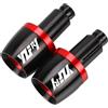 WOHOOD Moto Manopole Manubrio Bar Ends Cap Contrappeso Spina Scivolo Per Yamaha YZFR1 YZF-R1 2003 2004 2006 2005 2007 2008 2009 2010