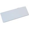 JWFBDB Copertura for specchietto di cortesia for interni auto, colore nero/grigio/beige, for aletta parasole, adatta for Land Range Rover Evoque Discovery 4 Sport(Grey Cover)
