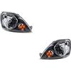 Johns Fari alogeni adatti a Ford Fiesta 02 10/05-09/08 H4 Set Sinistra Destra