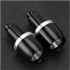 Wenqu Bilancieri Tappi Manubrio per Sh 125 300 I per SH125i per SH300I per SH125 per SH300 7/8 22mm Manopole per Manubrio per Motocicletta Terminali per Manubrio Contrappeso(Color 07)