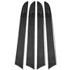 LSHIJI Rifiniture Interne Per Auto Adatto for Audi Q5 2009 2010 2011 2012 2013 2014 2015 2016 4 pezzi in fibra di carbonio for pannelli interni delle portiere e dei finestrini
