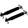 trailer parts4u p4U Ammortizzatore ruota universale | ammortizzatore asse nero | 1,8t / 3,5t | 2500/3500 kg | per AL-KO BPW asse rimorchio Knott Nieper | Trailer (2)