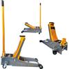TANIASHOP Crick Sollevatore Auto Martinetto Idraulico 5 Tonnellate Cric 5 Ton Professionale per Auto Assetto Basso Ribassato e ruote bidirezionali a cuscinetto per veicoli, auto alzata doppio pistone