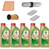 Cormar KIT TAGLIANDO COMPLETO FILTRI + OLIO CASTROL 5W30 COMPATIBILE CON MINI F55 F56 1.5 D 85KW