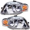 ENVA MADE FOR QUALITY BESTPRICE 2x fari principali anteriori sinistro + destro, compatibile con AUDI A4 B6 Cabriolet (8H7), A4 B7 (8EC), A4 B7 Avant (8ED), A4 B7 Cabriolet (8HE)