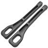 CHAOWEIFB 2 Pezzi Riempitivo per Sedili Auto per BMW X1 iX1 U11 2022 2023 2024, Riempitore per Fessure Del Sedile Laterale 'auto Organizer per Interni Auto,Black