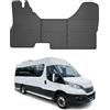 OMAC Tappetini in Gomma Compatibili con Iveco Daily 2014-2019 Tappetini Auto Gomma Nero 3tlg