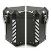 Black Doves 2pcs Reflective STICKERS for Touratech Motorcycle Aluminium Panniers (White 011)