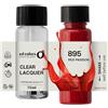 SD COLORS ROSSO PASSIONE 865 895 895B New Touch Up Paint 15 ML RIPARAZIONE GRAFFIO CHIP PENNELLO COLORE CODICE 865 895 895B ROSSO PASSIONE (VERNICI+LACQUA)