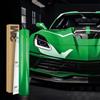 Finest Folia Pellicola per Car Wrapping 3M 2080 30x152cm Autoadesiva Pellicola per Auto Moto Barca Pellicola Protettiva 3D con Canali d'Aria per il Rivestimento (HG336 Verde Lucido Invidia)