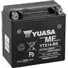 Yuasa Batteria moto Yuasa YTX14-BS - Senza manutenzione - 12 V 12 Ah - Dimensioni: 150 x 87 x 147 mm compatibile con BMW F 800 S 2005
