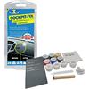 ATG ATG006 Kit di Riparazione cruscotto | Kit di riparazione per interni auto per crepe e fori, con 7 paste coloranti per 56 tonalità, carta strutturata e cruscotto