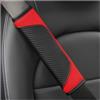 Osilly 2 coperture per Cintura di Sicurezza per Auto, Protezione per Spalle in Fibra di Carbonio, Morbida Cintura di Sicurezza per Auto, Cuscino per Proteggere Collo e Spalle, Accessori per Auto e