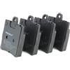 RIDEX 402B0032 Set d'assale Kit pastiglie freni Posteriore con lamierino anticigolío Compatibilità con MERCEDES-BENZ Classe C Sedan W203