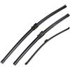 TNTGEBFVBG Anteriori tergicristallo Per BMW Per X5 E70 2006-2011 24+20+15 LHD Set Spazzole Tergicristallo Anteriori E Posteriori Per Parabrezza Spazzole parabrezza