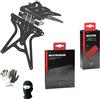 MOTO SPORT MONDO COMPATIBILE CON BMW K 1300 R KIT PER MOTO PORTATARGA REGOLABILE UNIVERSALE+CATARIFRANGENTE+SUPPORTO CATAR. TARGA LAMPA TUTTO OMOLOGATO OFFERTA DI 3 PRODOTTI