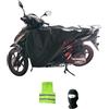 CLICK & GO COMPATIBILE CON HONDA VISION 110 per anno 2023 COPRIGAMBE R226-X TERMOSCUDO TUCANO URBANO COPERTA TERMICA IMPERMEABILE INTERNO IN ECO PELLICCIA SPECIFICO PER SCOOTER