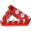 BXBDEKQGL Moto Pedane Accessori Per Moto Pedali Poggiapiedi Pedale Freno Posteriore Piastra Cambio Per Beta 125 200 250 300 350 390 400 430 450 RR RS RRS 2T 4T Poggiapiedi(Rosso)