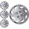 W-Parts SERIE 4 BORCHIE - 4 COPRICERCHI COPPE RUOTA 14 PER FIAT PUNTO ELX 3P 99->
