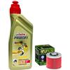 Motocar Kit tagliando 3L Castrol Power 1 15W50 filtro olio HifloFiltro HF145