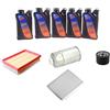 AOQ ORIGINAL QUALITY AOQ KIT TAGLIAND 4 FILTRI + 5 LITRI OLIO 5W40 COMPATIBILE CON FIAT STILO 1.9 JTD DAL 2003>