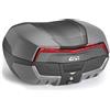 GIVI Maxia 5 Bauletto Posteriore 58 litri Grafite con riflesso rosso