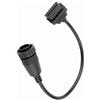 Generic Cavo Adattatore Diagnostico OBD2 Durevole e Affidabile per Sprinter Cavo Adattatore da 14 Pin a 16 Pin per Scanner Professionali, Nero, 1 Pezzo