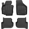 M MOTOS MOTOS Tappetini in gomma per auto adatto per Skoda Yeti 2009-2018 Migliorate il vostro comfort di viaggio con il tappetino antiscivolo per auto 3D.