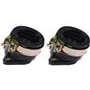 Almencla 2x Collettore Di Aspirazione Carburatore Per Moto Honda Helix CN250