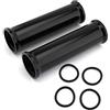 Szwaldaper CNC anteriore, copertura forcella ammortizzatore superiore moto, soffietti forcella, for Harley, XL883 1200 2000-2021#B Protezione per la forcella della moto(BLACK#B)