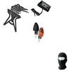 MOTO SPORT MONDO COMPATIBILE CON YAMAHA XJ6 600 ABS KIT PORTATARGA REGOLABILE PER MOTO SPORTIVO UNIVERSALE+1 COPPIA DI FRECCE A LAMPADINA 21W-12V+LUCE TARGA TUTTO OMOLOGATO