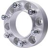 Hgkqbomb Distanziali Mozzi Auto Adattatore Distanziale Ruota 1 Pezzo PCD 6x139,7 CB 67,1mm Per Mitsubishi Per Pajero Per Separatore Lega Alluminio Forgiato M12x1.5 Distanziali Ruote Mozzo(1piece Silver 35mm)