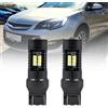 Nslumo Lampadine luci diurne led T20 7443 W21/5W Per Ope.l Vauxhall Astra J 2 Pz Xenon Bianco Canbus LED DLR City Lampadine luce diurna op.el astra j