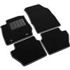 IL TAPPETO AUTO BY FABBRI 3 SPRINT01301 - Tappetini su Misura per Auto in Moquette Antiscivolo Compatibile con Fiesta MkVI dal 2008-2011, 3/5 porte FISSAGGIO OVALE