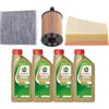 Somer Car KIT TAGLIANDO OLIO 5W30 4LT+ 3 FILTRI VARI COMPATIBILE CON VW POLO 1.4 TDI